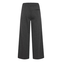 ICHI Gray Recycled Polyester Pant - - ICHI.