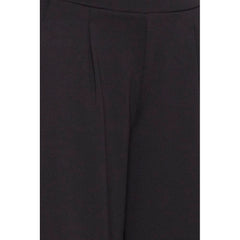 ICHI Black Recycled Polyester Pant - - ICHI.