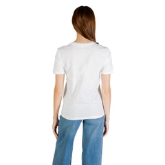 Only Blue Organic Cotton T-Shirt - - Only.