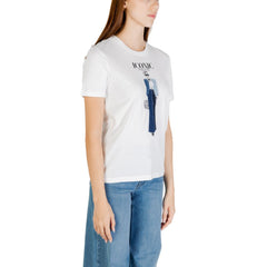 Only Blue Organic Cotton T-Shirt - - Only.