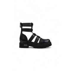 Cult Black Leather Sandal - - Cult.