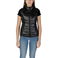 Blauer Black Polyamide Sleveless Jacket - - Blauer.