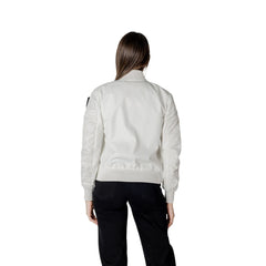 Blauer White Polyamide Jackets & Coat - - Blauer.