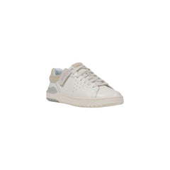 Clarks White Leather Sneaker - - Clarks.