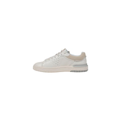 Clarks White Leather Sneaker - - Clarks.