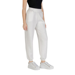 Guess Active Cream Viscose Joggers Workout Pant - - Guess Active.