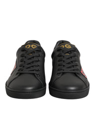 Dolce & Gabbana Black Street Life Low Top Men Sneakers Shoes