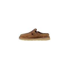 Clarks Beige Suede Leather Clog