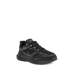 Dsquared² Black Calf Leather Bos Taurus Athletic Sneakers