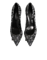 Silver Lace DG Amore Heels Pumps Shoes