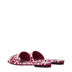 Pink Fabric Slippers