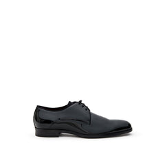 Black Leather Oxfords And Derbies