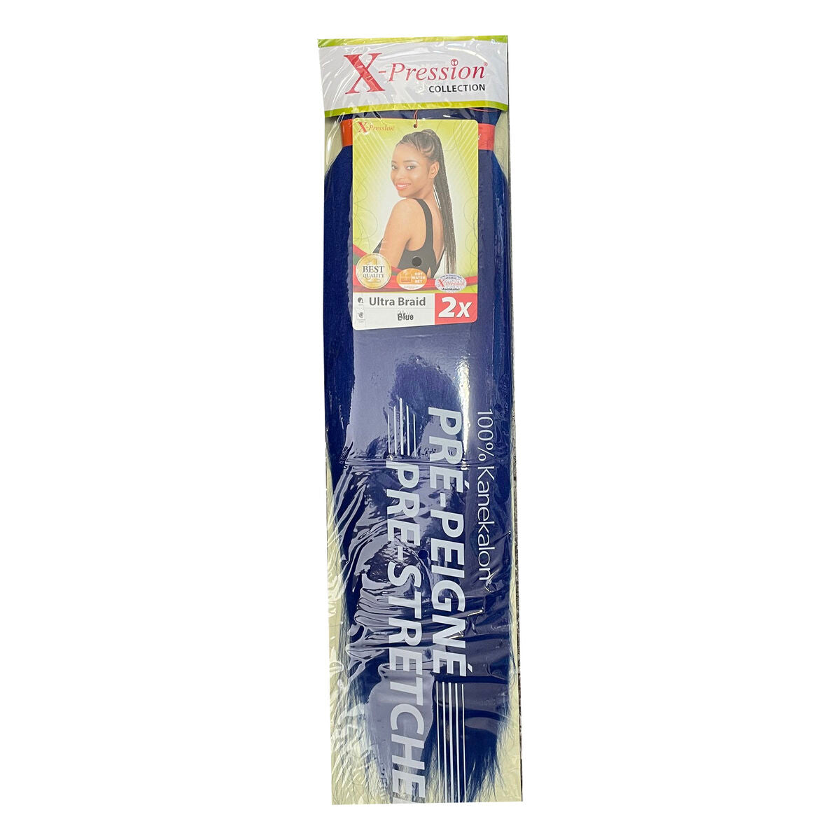 Hair extensions X-Pression Pre Peigne Blue 2 Units -  Beauty, Hair care -  X-Pression.