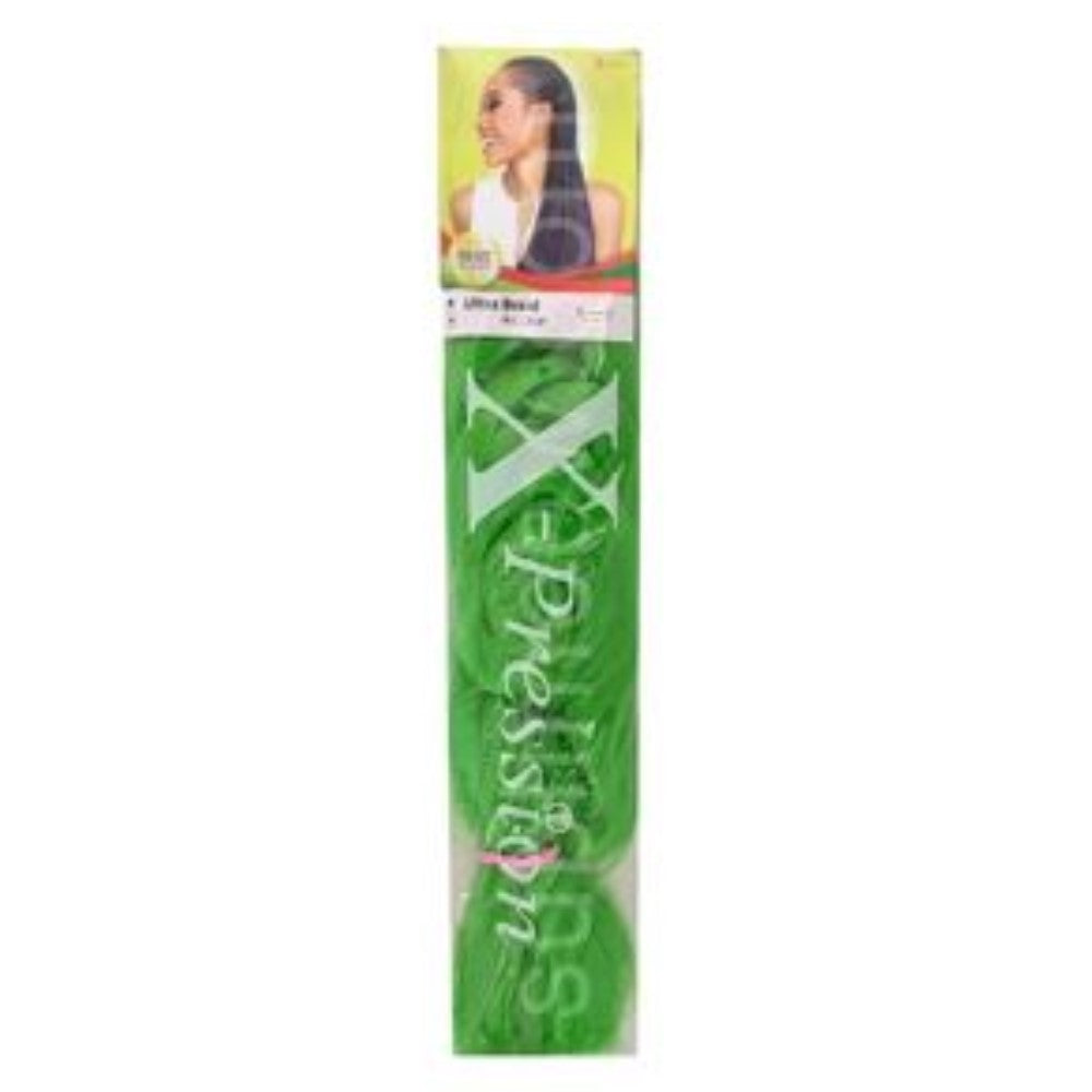 Hair extensions    X-Pression             Green -  Beauty, Hair care -  X-Pression.