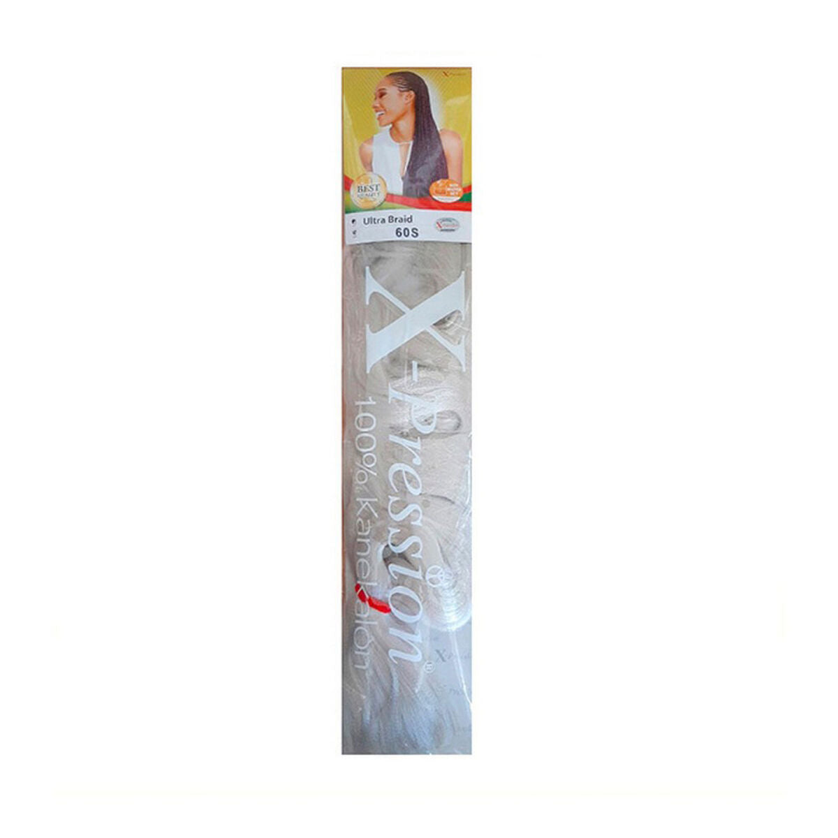 Hair extensions X-Pression 60S/Gris Nº 60S/Gris -  Beauty, Hair care -  X-Pression.