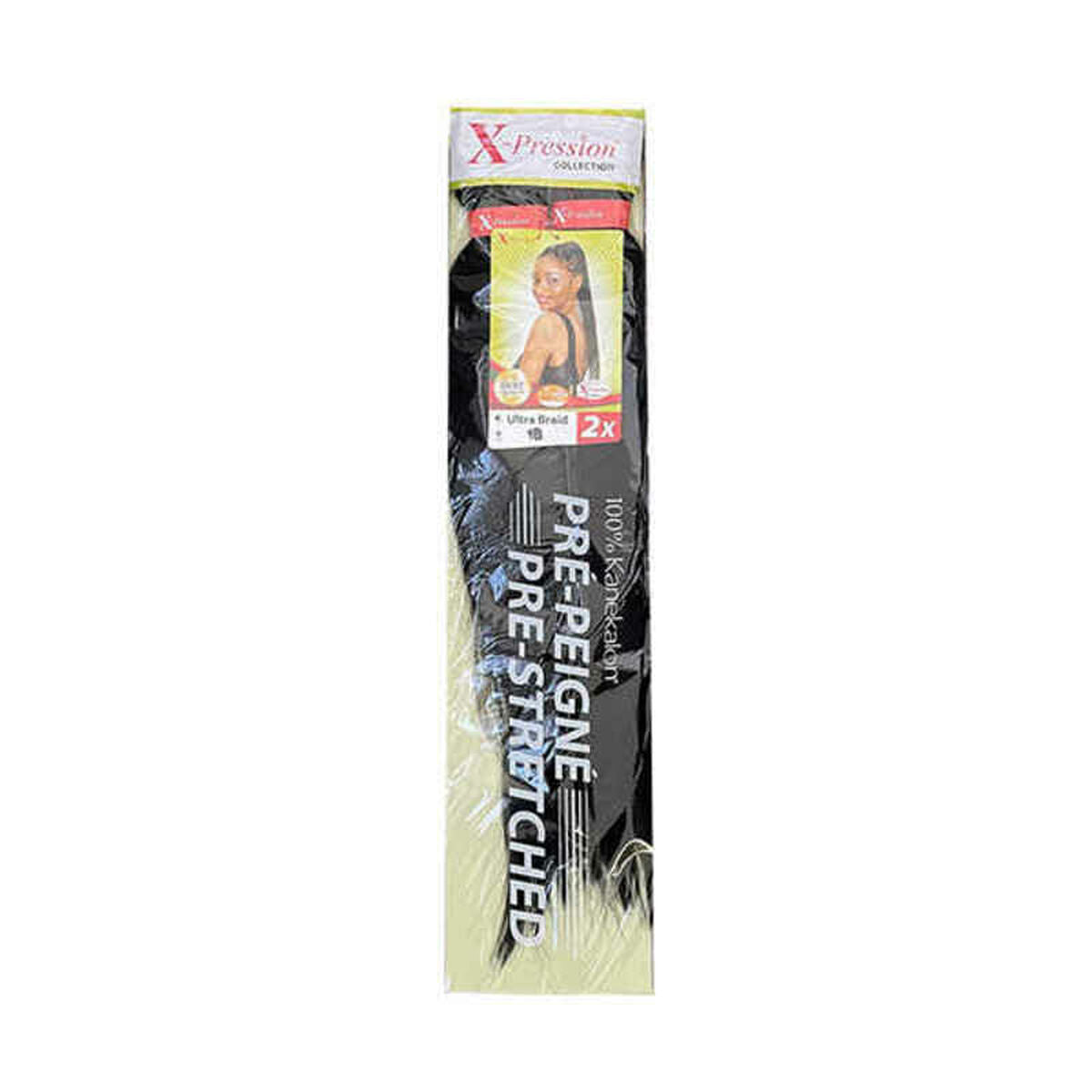 Hair extensions X-Pression PRE-PEIGNE 1B Ultra-light (2 uds) -  Beauty, Hair care -  X-Pression.