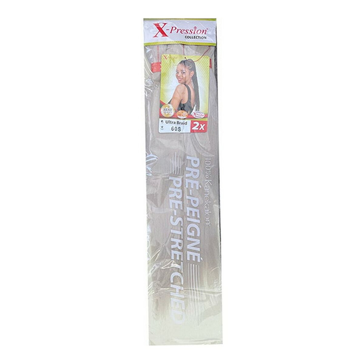 Hair extensions Pre-Peigne X-Pression Nº 60S (1X2) -  Beauty, Hair care -  X-Pression.