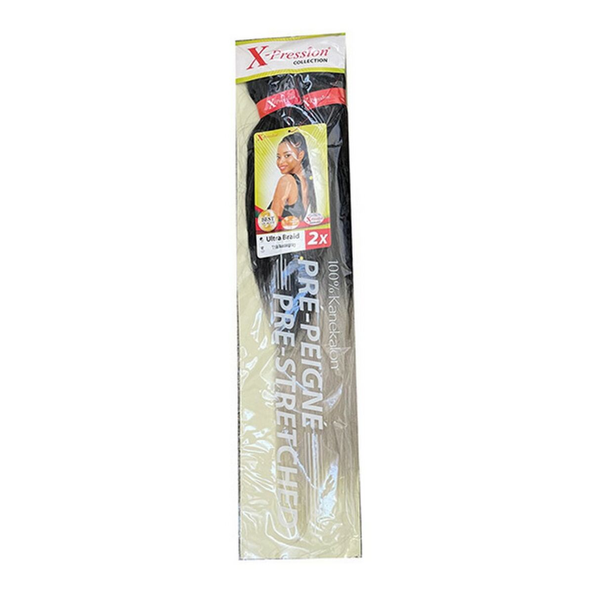 Hair extensions Pre-Peigne X-Pression Nº T1B/Mattegray (1X2) -  Beauty, Hair care -  X-Pression.