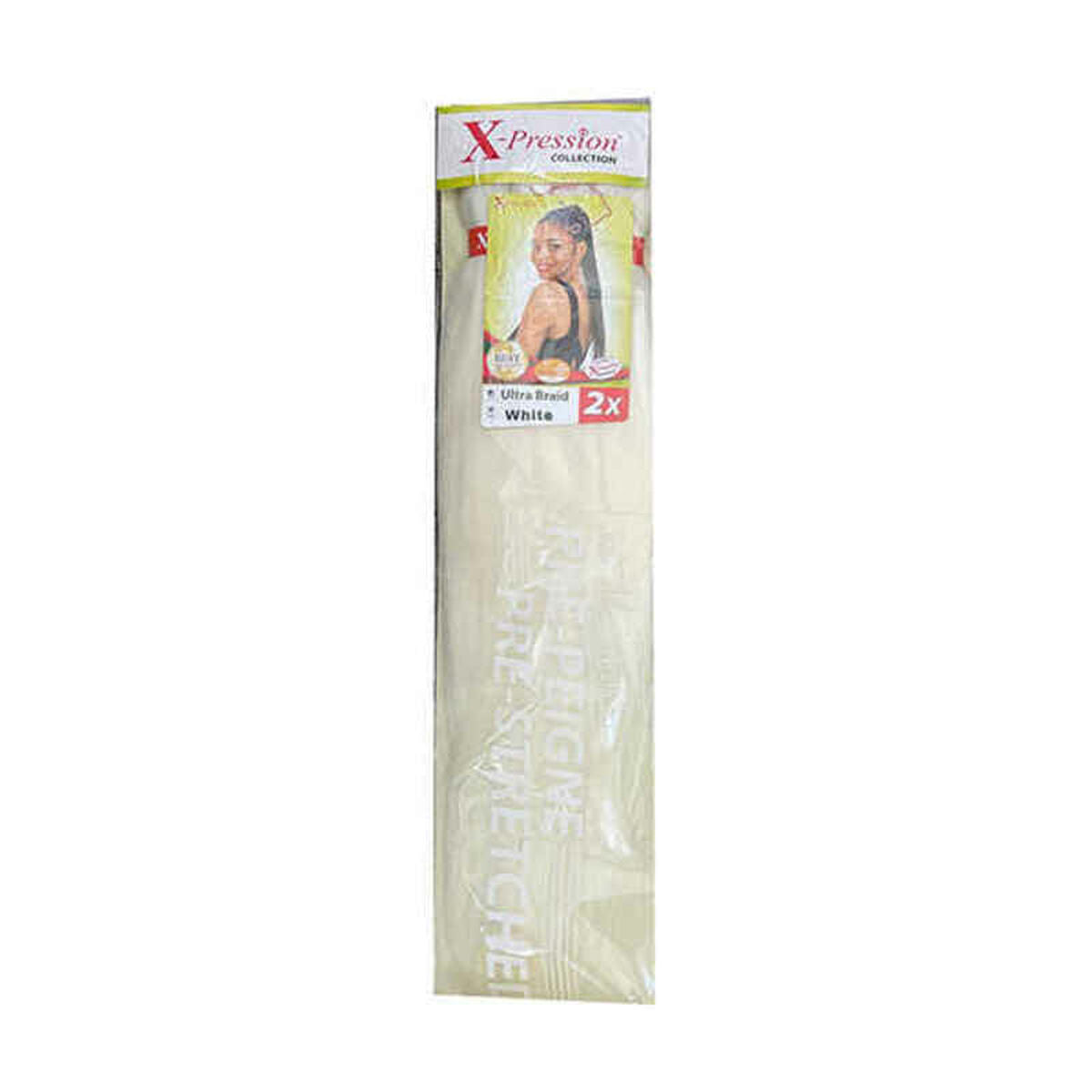 Hair extensions    X-Pression             White -  Beauty, Hair care -  X-Pression.