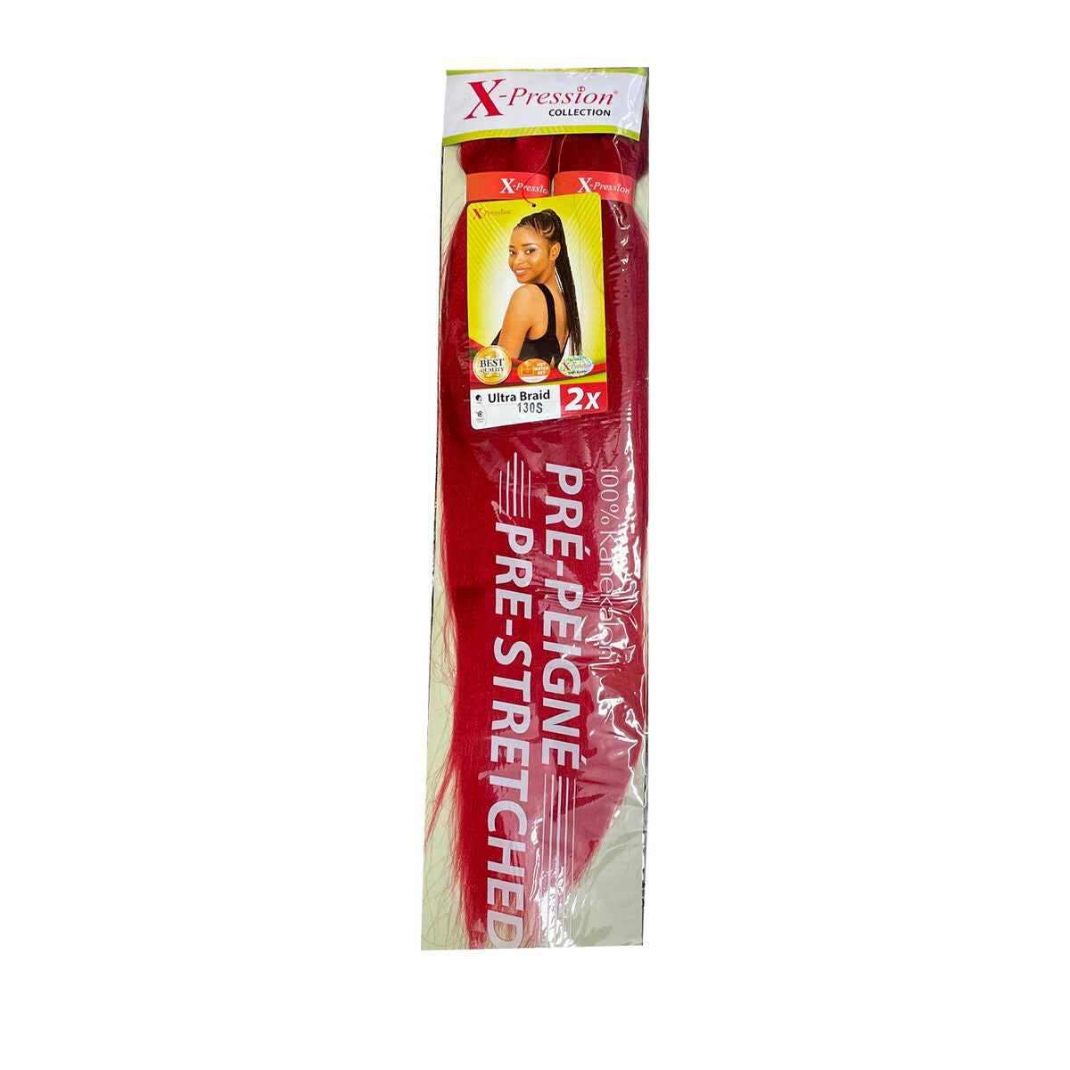 Hair extensions X-Pression Pre Peigne Red 2 Units -  Beauty, Hair care -  X-Pression.