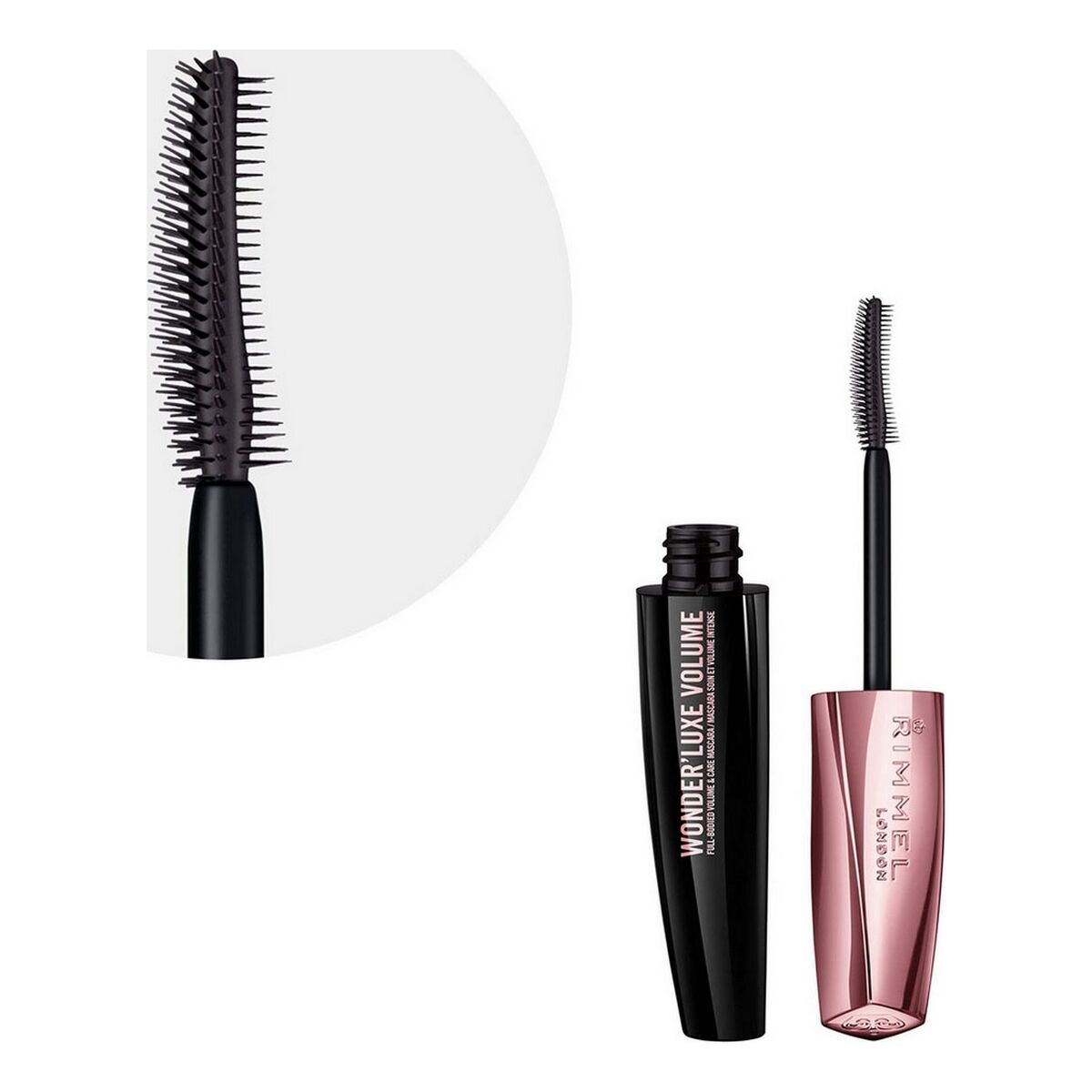 Volume Effect Mascara Rimmel London Wonder´Lux Volume Extreme Black Nº 003 (11 ml) -  Beauty, Make-up -  Rimmel London.