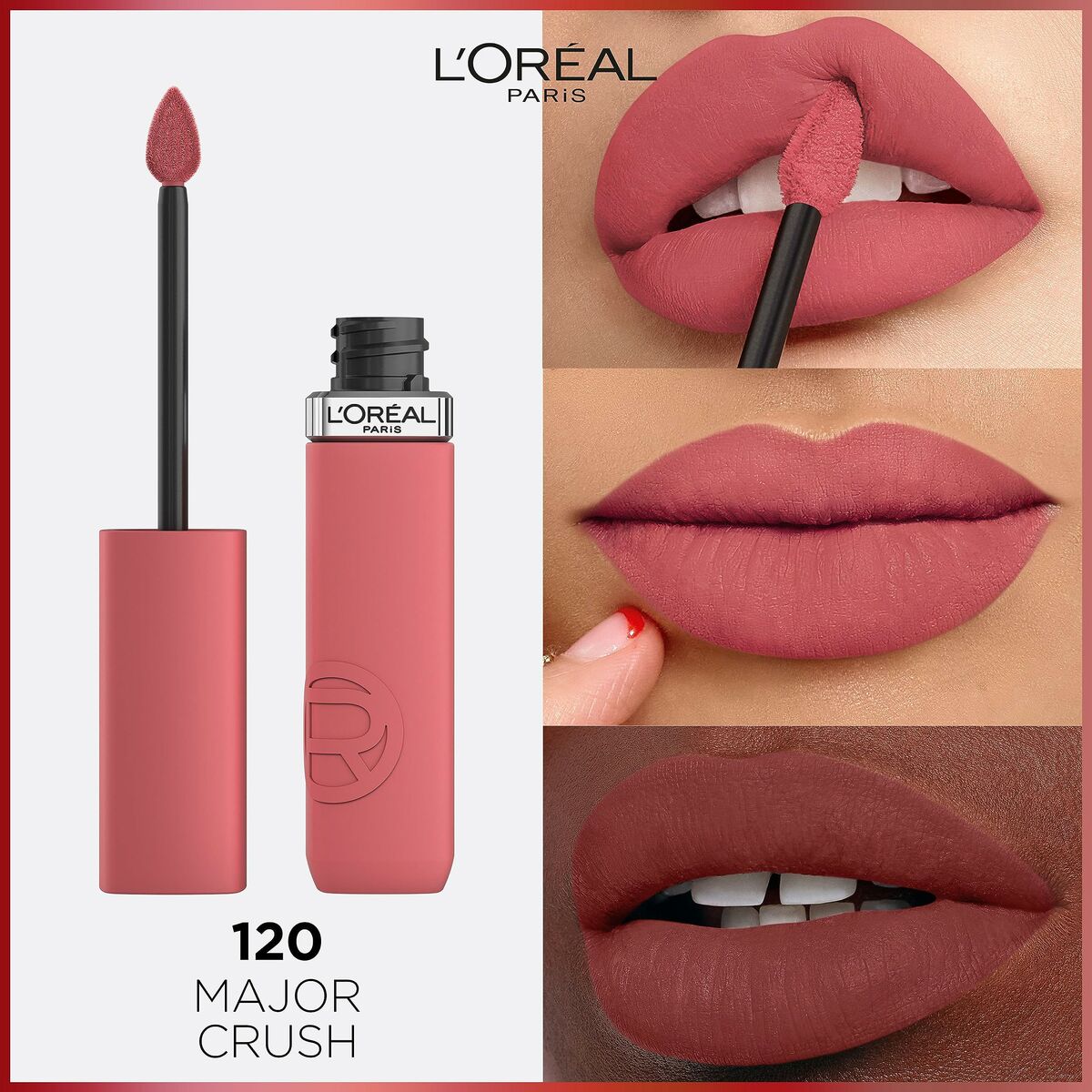Liquid lipstick L'Oreal Make Up Infaillible Matte Resistance Nº 120 (1 Unit) -  Beauty, Make-up -  L'Oreal Make Up.