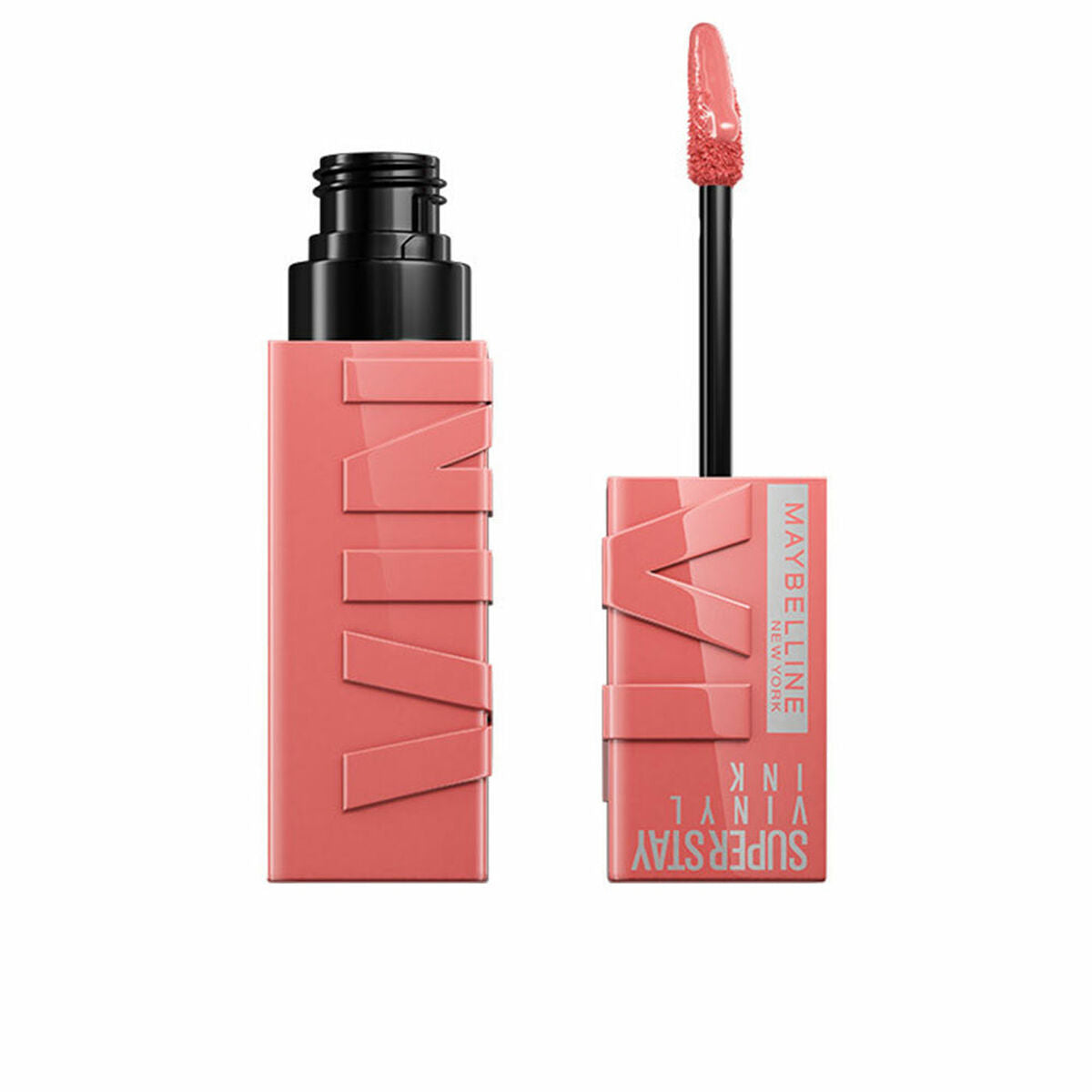 Lipstick Maybelline Superstay Vinyl Ink Liquid Nº 100-charmed (4,2 ml) -  Beauty, Make-up -  Maybelline.
