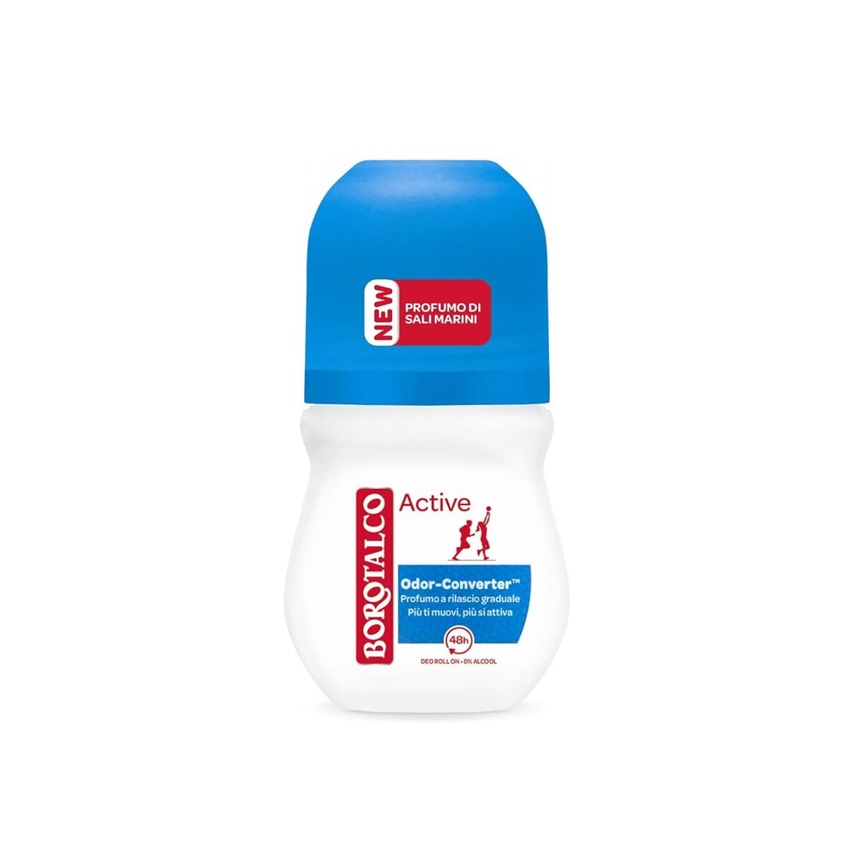 Roll-On Deodorant Borotalco Active Blue 50 ml -  Beauty, Bathing and personal hygiene -  Borotalco.