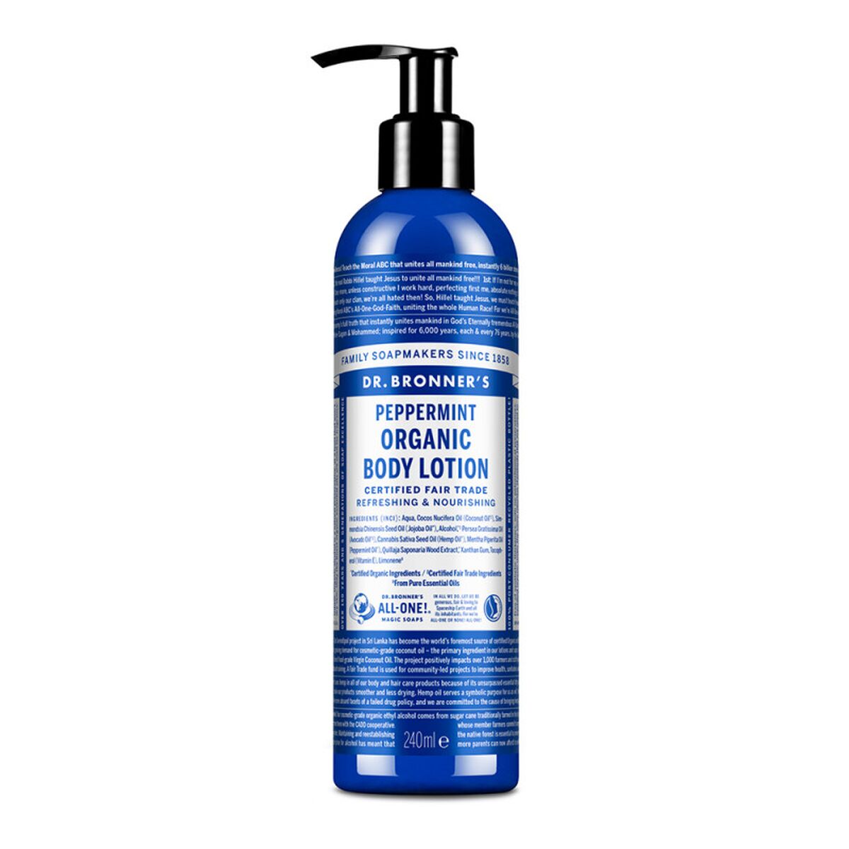 Body Lotion Dr Bronner's Menta -  Beauty, Skin care -  Dr Bronner's.