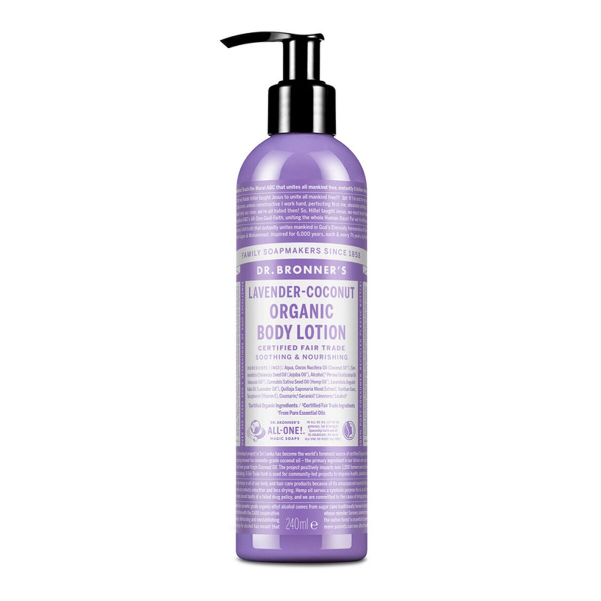 Body Lotion Dr Bronner's Lavanda-Coco -  Beauty, Skin care -  Dr Bronner's.