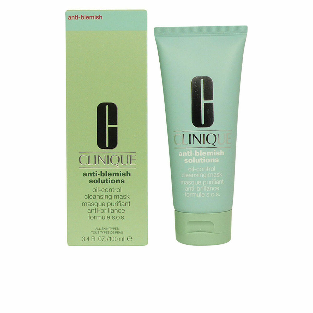 Cleansing and Regenerative Mask Clinique Blemish Solutions 100 ml -  Beauty, Skin care -  Clinique.