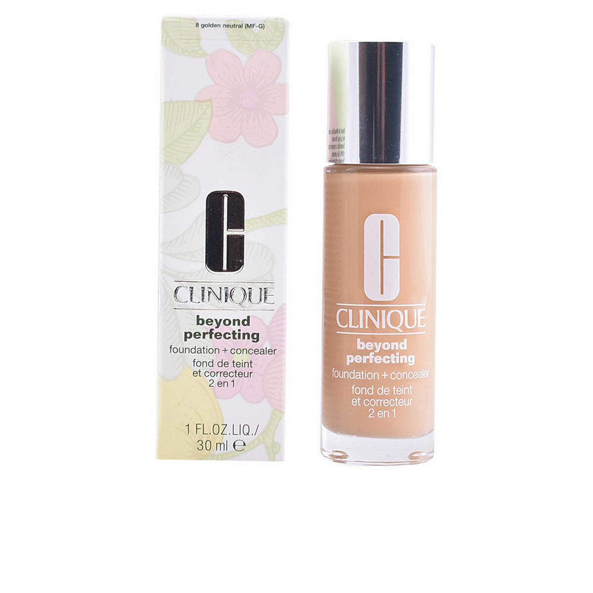 Liquid Make Up Base Clinique Beyond Perfecting 8-golden neutral 2-in-1 (30 ml) -  Beauty, Make-up -  Clinique.