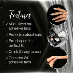 Glue Tape Ardell 63294 False nails (1 Unit) (24 pcs) -  Beauty, Manicure and pedicure -  Ardell.
