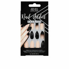 False nails Ardell Nail Addict Black Stud & Pink Ombre (24 pcs) -  Beauty, Manicure and pedicure -  Ardell.