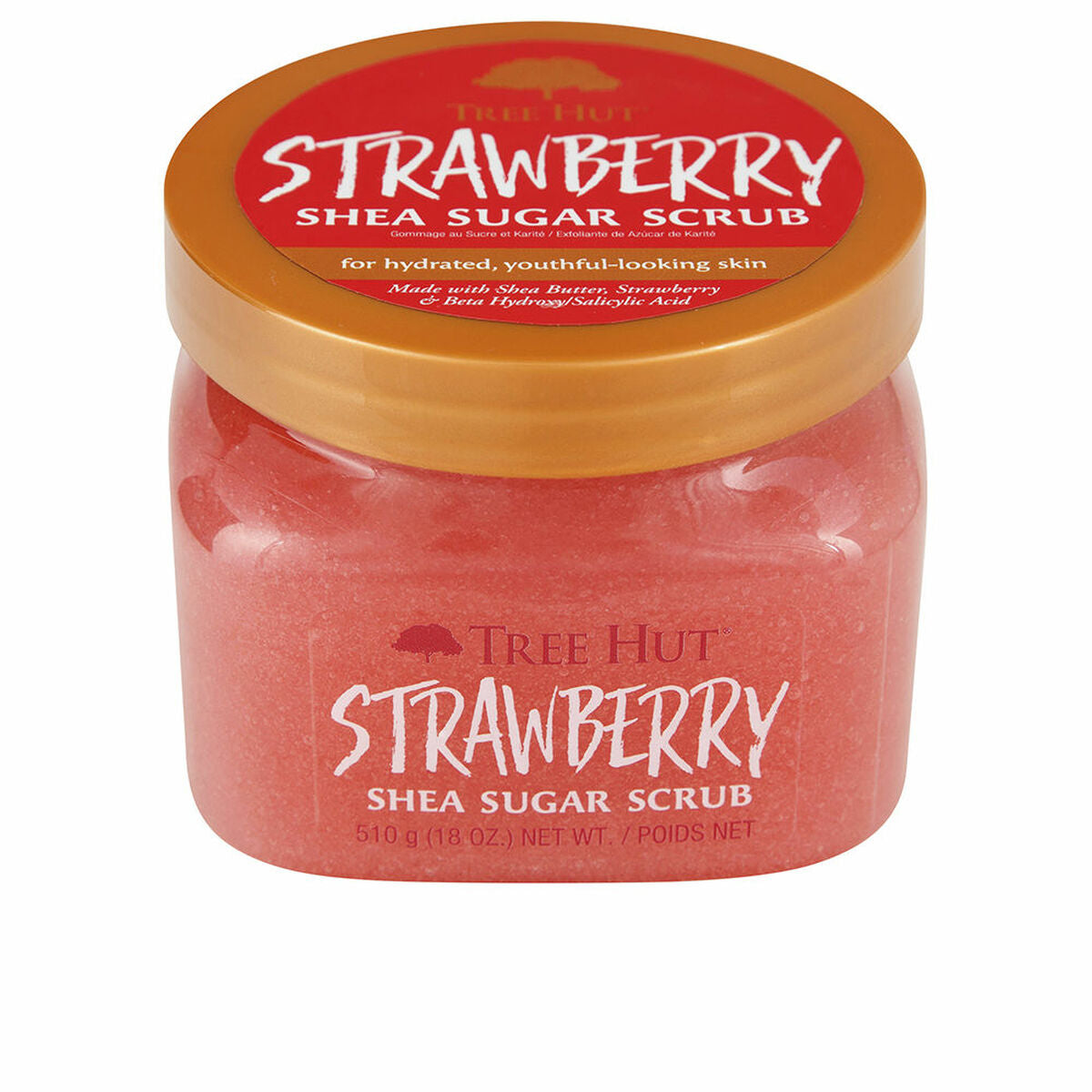 Body Exfoliator Tree Hut   Strawberry Sugar 510 g -  Beauty, Skin care -  Tree Hut.