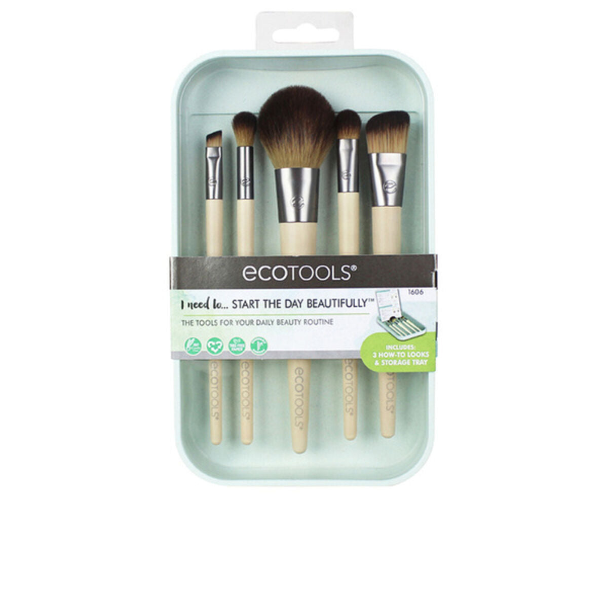 Set of Make-up Brushes Ecotools 1606 5 Pieces -  Beauty, Utensils and accessories -  Ecotools.