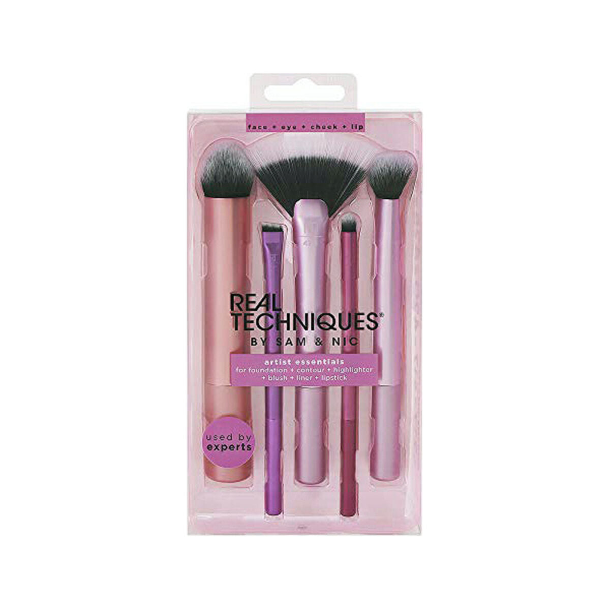Set of Make-up Brushes Artist Essentials Real Techniques Artist Essentials (5 pcs) 5 Pieces (5 Units) -  Beauty, Utensils and accessories -  Real Techniques.