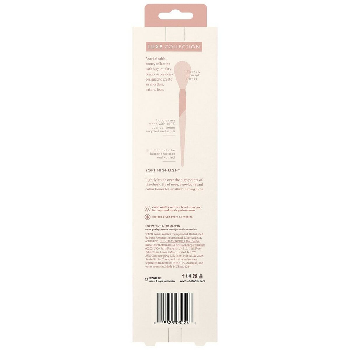 Highlighter brush Ecotools Luxe (1 Unit) -  Beauty, Utensils and accessories -  Ecotools.