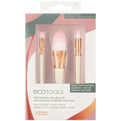 Set of Make-up Brushes Ecotools Ready Glow Limited edition 3 Pieces -  Beauty, Utensils and accessories -  Ecotools.