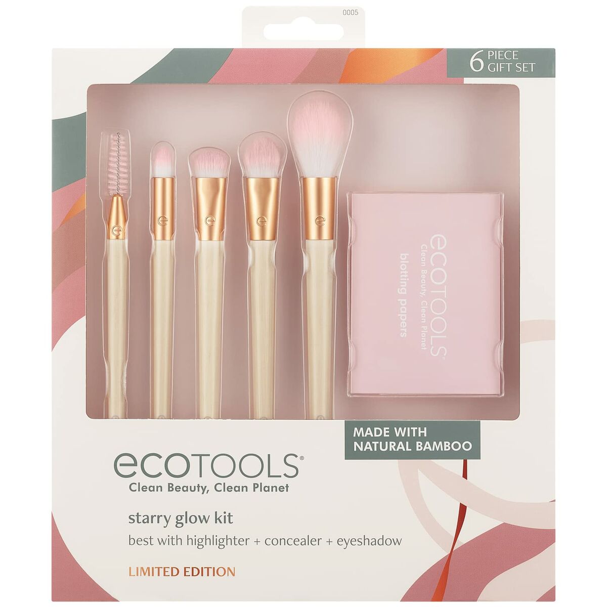 Set of Make-up Brushes Ecotools Starry Eye Limited edition 6 Pieces -  Beauty, Utensils and accessories -  Ecotools.