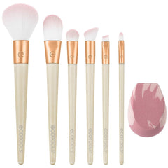 Set of Make-up Brushes Ecotools Wrapped In Glow Limited edition 7 Pieces -  Beauty, Utensils and accessories -  Ecotools.