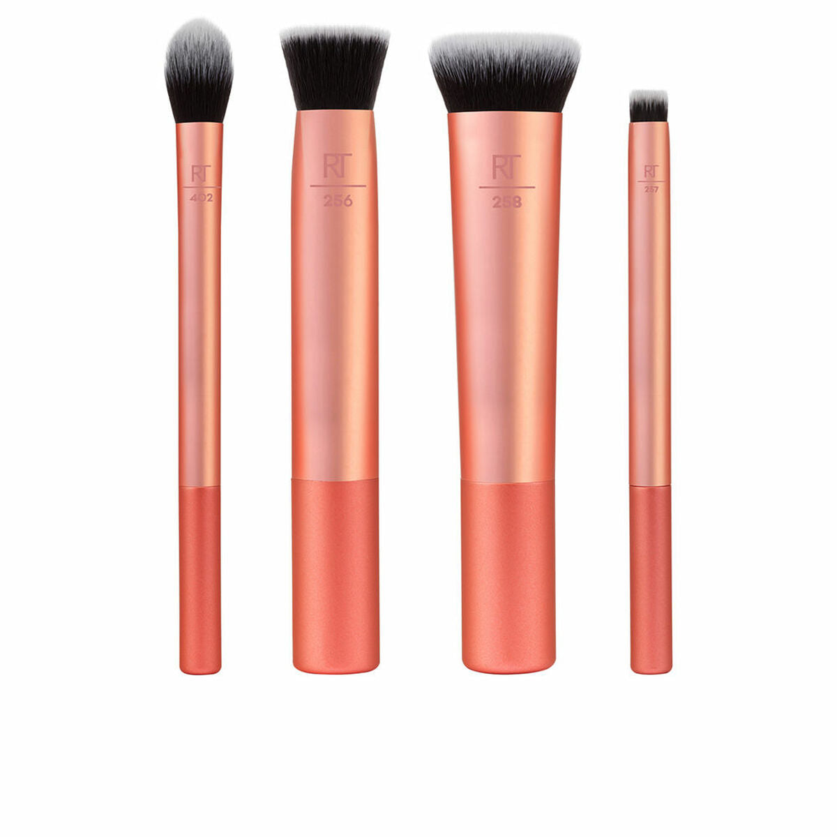 Set of Make-up Brushes Real Techniques   Salmon 4 Pieces -  Beauty, Utensils and accessories -  Real Techniques.