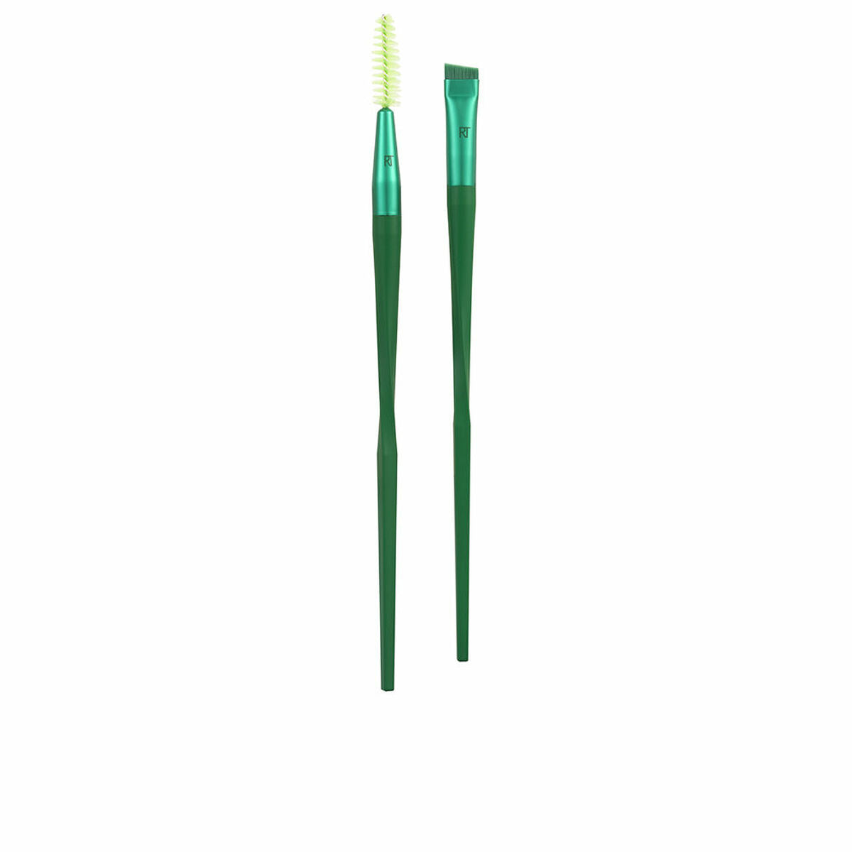 Set of Make-up Brushes Real Techniques Nectar Pop Fine Line Green 2 Pieces -  Beauty, Utensils and accessories -  Real Techniques.