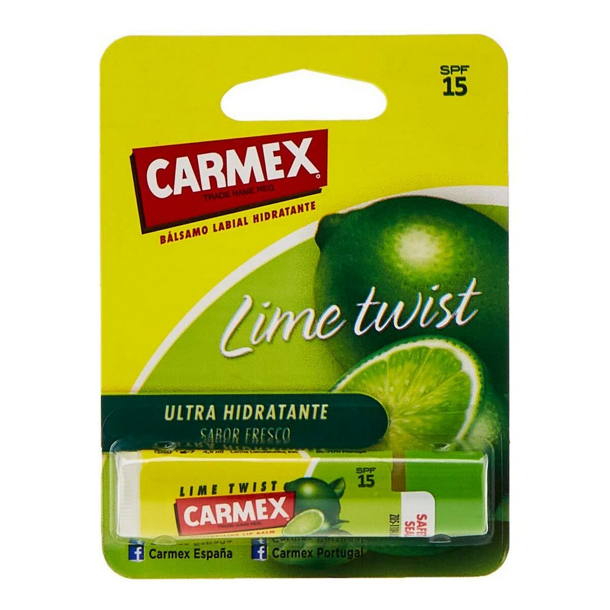 Moisturising Lip Balm Carmex Lime Twist Spf 15 Stick (4,25 g) -  Beauty, Skin care -  Carmex.