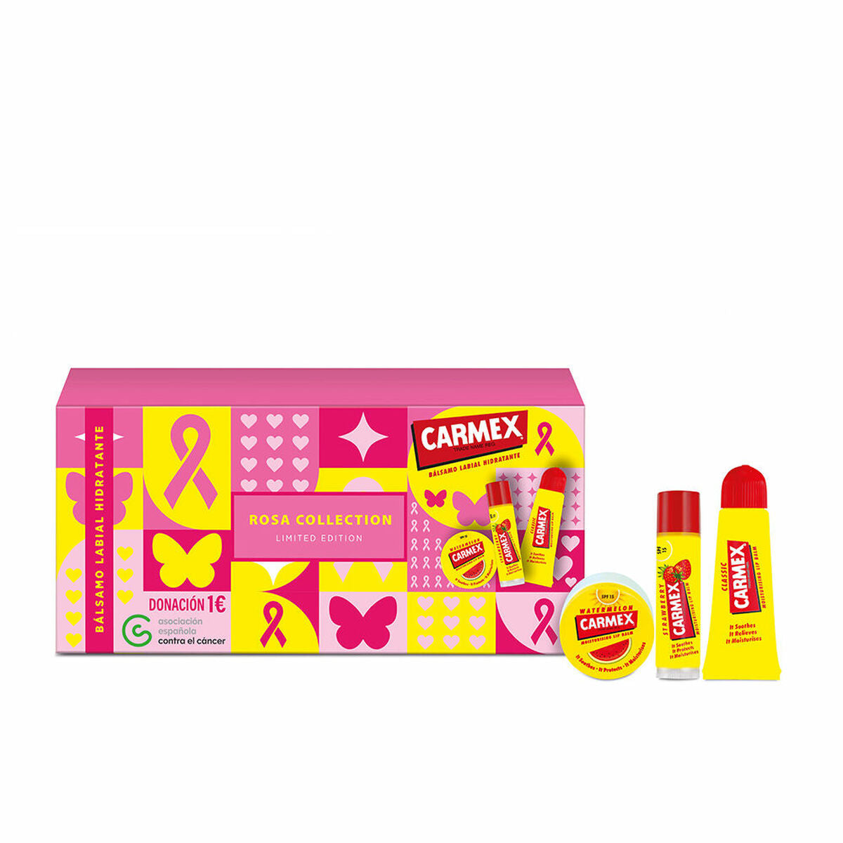 Set Carmex BÁLSAMOS CARMEX 3 Pieces -  Beauty, Utensils and accessories -  Carmex.