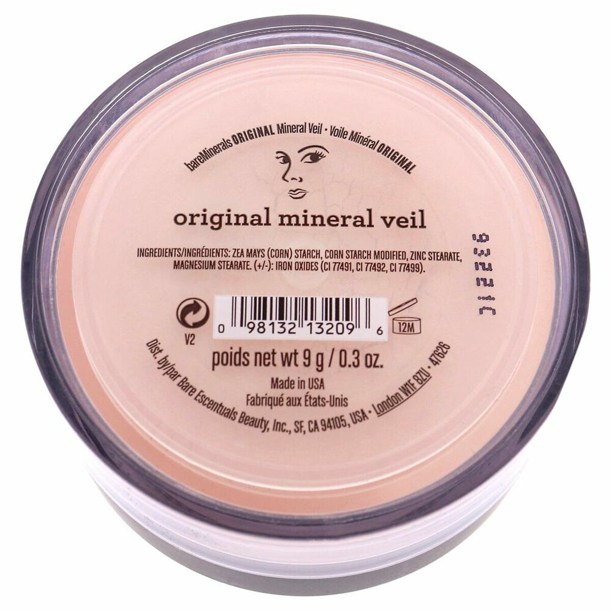 Make-up Fixing Powders bareMinerals Mineral Veil 9 g -  Beauty, Make-up -  bareMinerals.