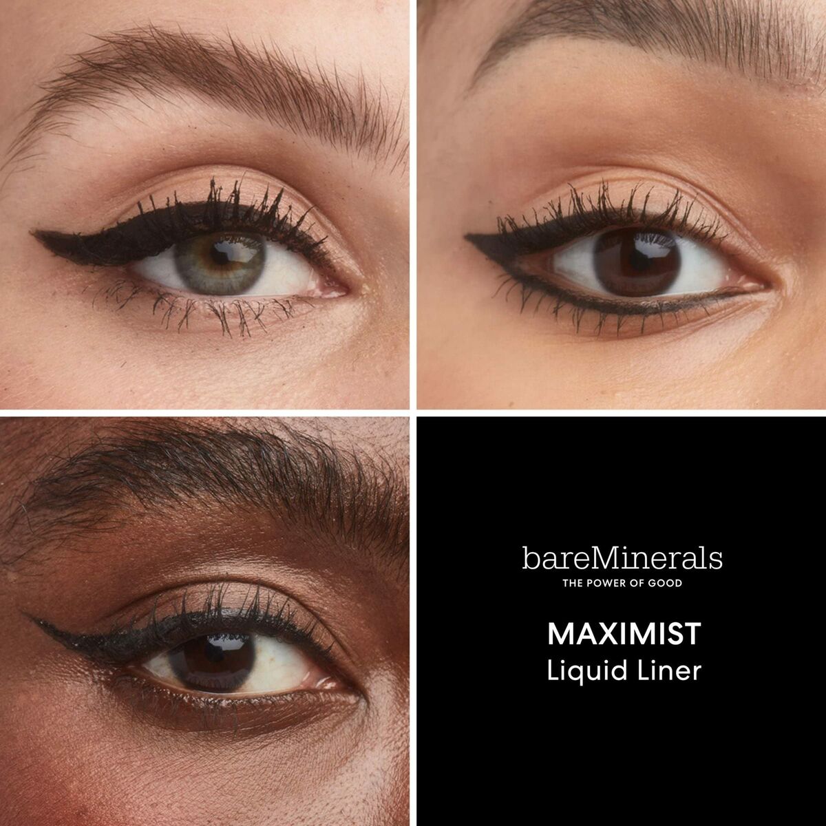 Eyeliner bareMinerals Maximist Black 4 ml -  Beauty, Make-up -  bareMinerals.