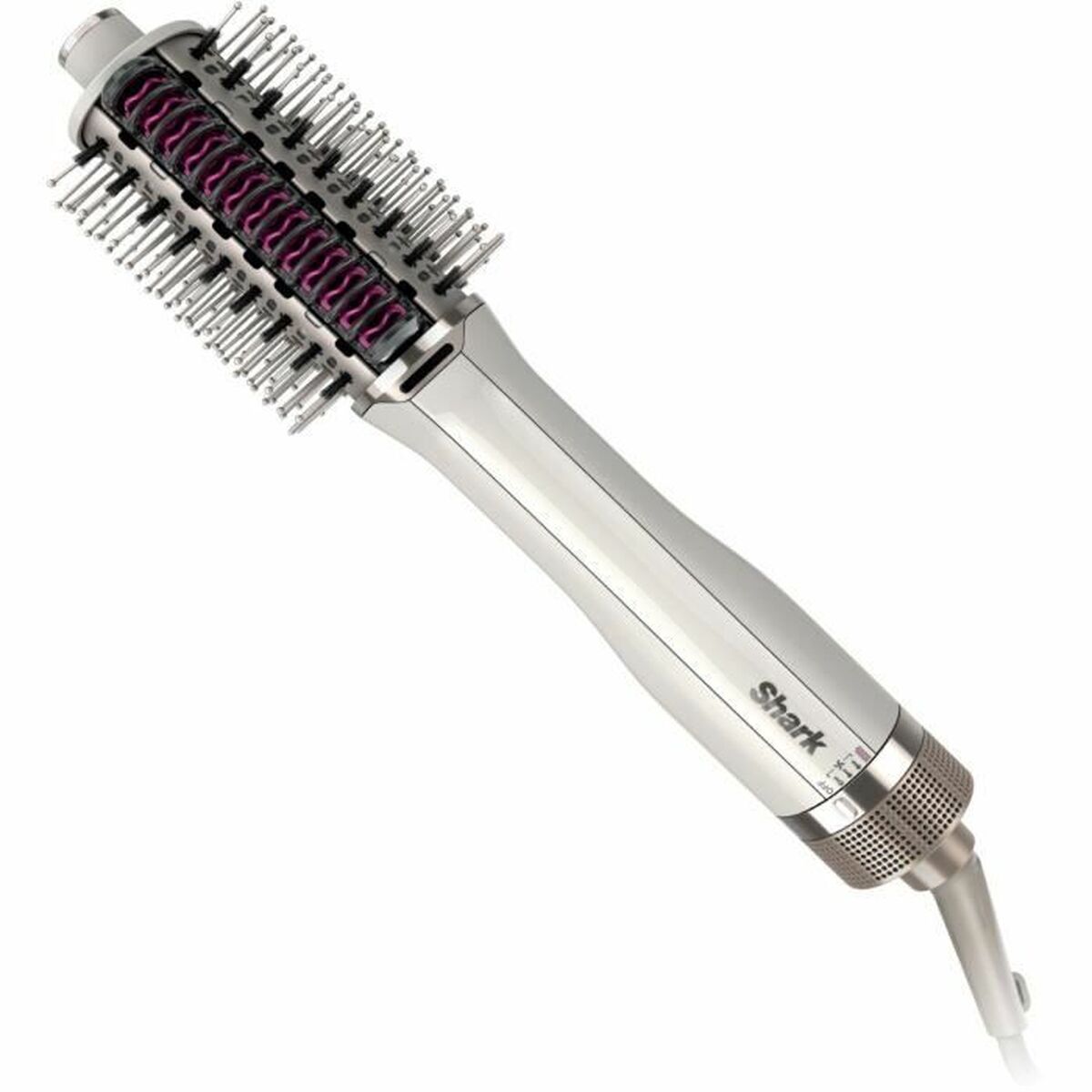Smoothing Brush Shark HT202EU 900 W White -  Beauty, Hair care -  Shark.