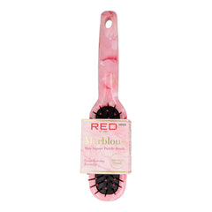 Detangling Hairbrush Red Kiss Kiss Marblous Pink Squared -  Beauty, Hair care -  Red Kiss.