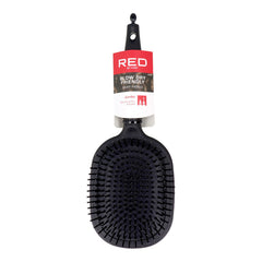 Detangling Hairbrush Red Kiss Kiss Rubberized Black -  Beauty, Hair care -  Red Kiss.